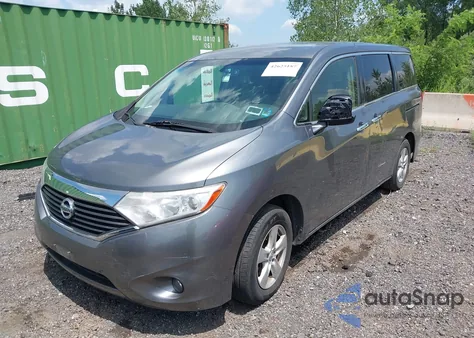 2015 Nissan Quest Platinum/S/Sl/Sv from USA, damaged, VIN JN8AE2KP7F9128997